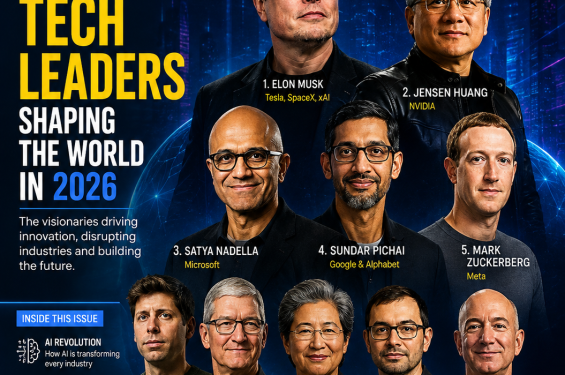 The 10 Tech Leaders Redefining Our Future | TechTooTalk Magazine