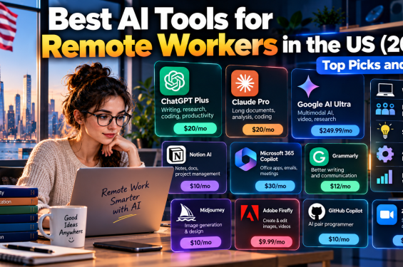 Best AI Tools for Remote Workers in the US (2026): Top Picks and Prices