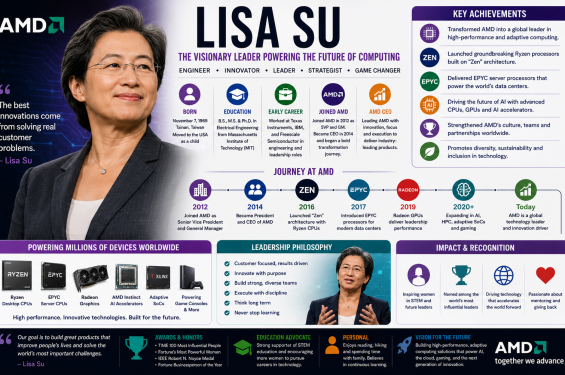 Lisa Su Biography: AMD CEO, AI Leader & Success Story