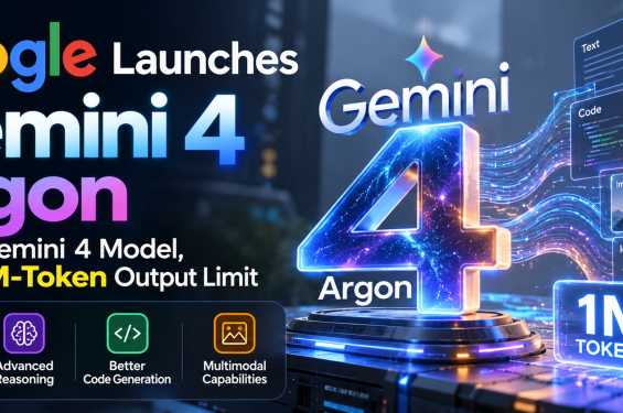 Google Launches Gemini 4 Argon, Its First Gemini 4 Model, With a 1M-Token Output Limit