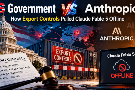 US Government vs Anthropic: How Export Controls Pulled Claude Fable 5 Offline