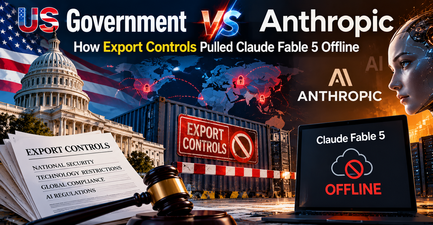 US Government vs Anthropic: How Export Controls Pulled Claude Fable 5 Offline